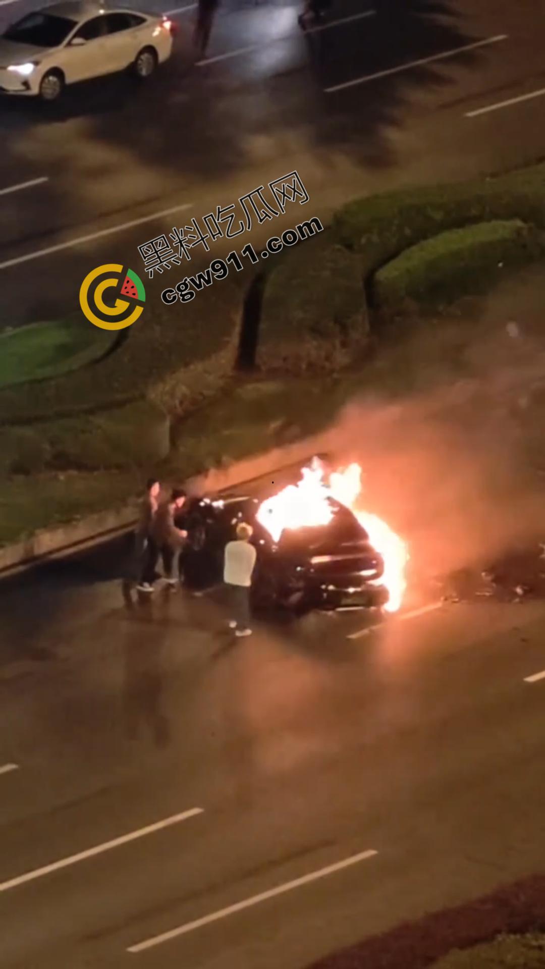 成都天府大道惊魂夜：醉酒小米SU7车主酒驾撞绿化带，瞬间火光冲天，车主活活烧死，雷军粉丝掉粉29万