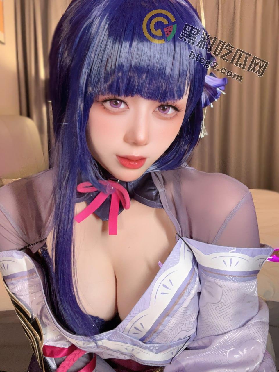 福利姬九言七月写真曝光，巨乳美胸超正福利引发关注！-7